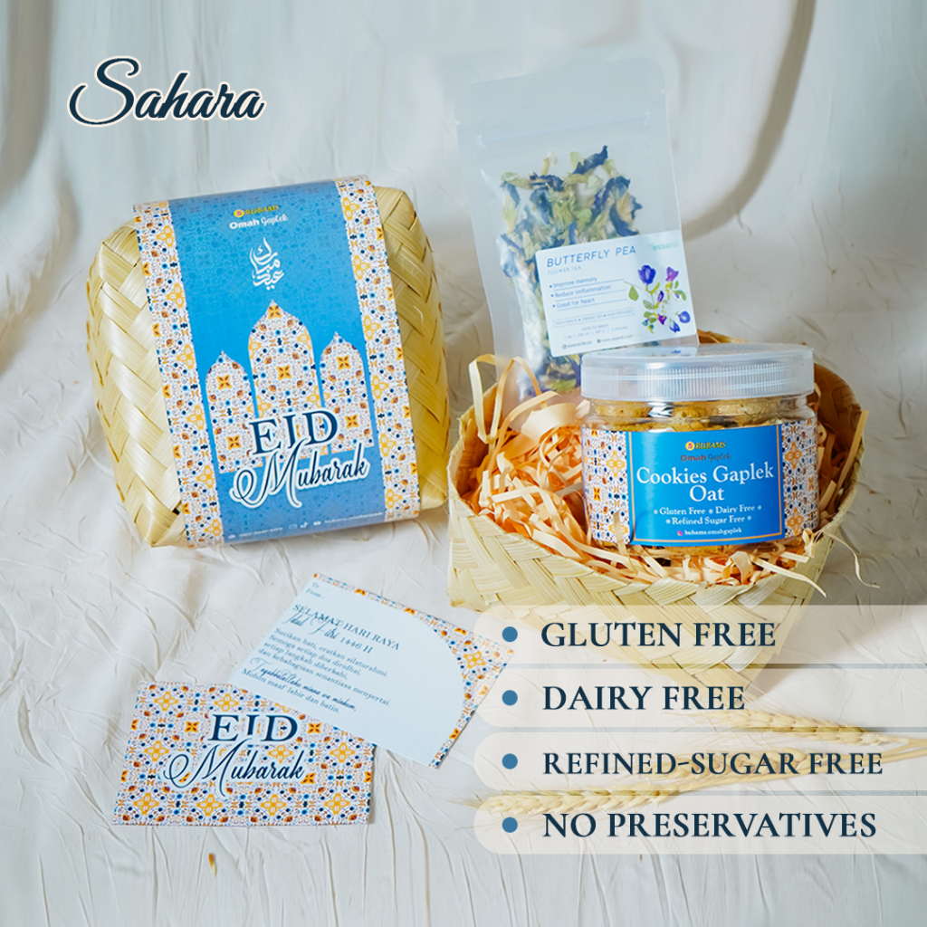

Bubams Healthy Hampers Ramadhan/Eid GLUTEN FREE, DAIRY FREE, REFINED SUGAR FREE - Sahara