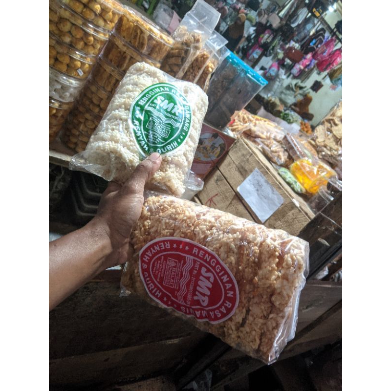 

Rengginang Ketan Rasan Bawang Manis Renyah Gurih isi 20