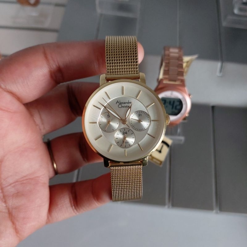 READY JAM TANGAN WANITA ALEXANDRE CHRISTIE AC2870 AC 2870 ORIGINAL