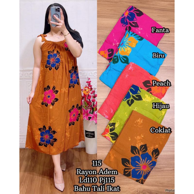 LF 115 DASTER TALI PUNDAK BAHAN RAYON ADEM