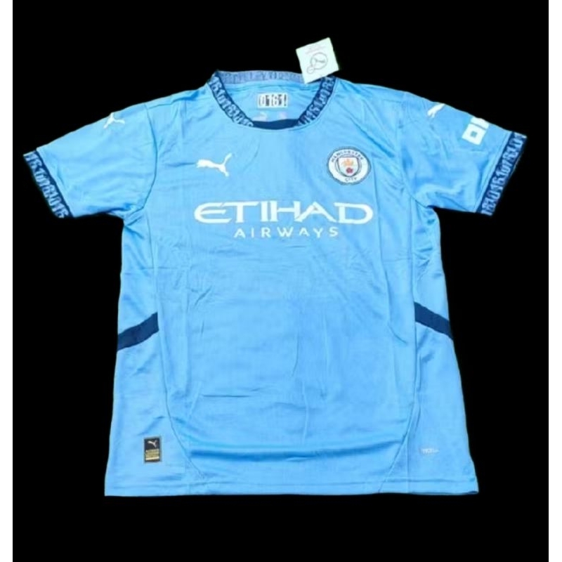 Jersey Bola City Man.City Home Biru EPL New 2024/2025 Grade ORI GO