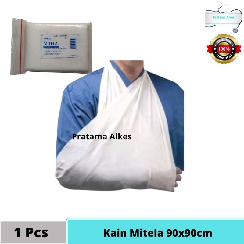 Mitela Segitiga Onemed /  Mitela Putih /  Mitella Segitiga Putih