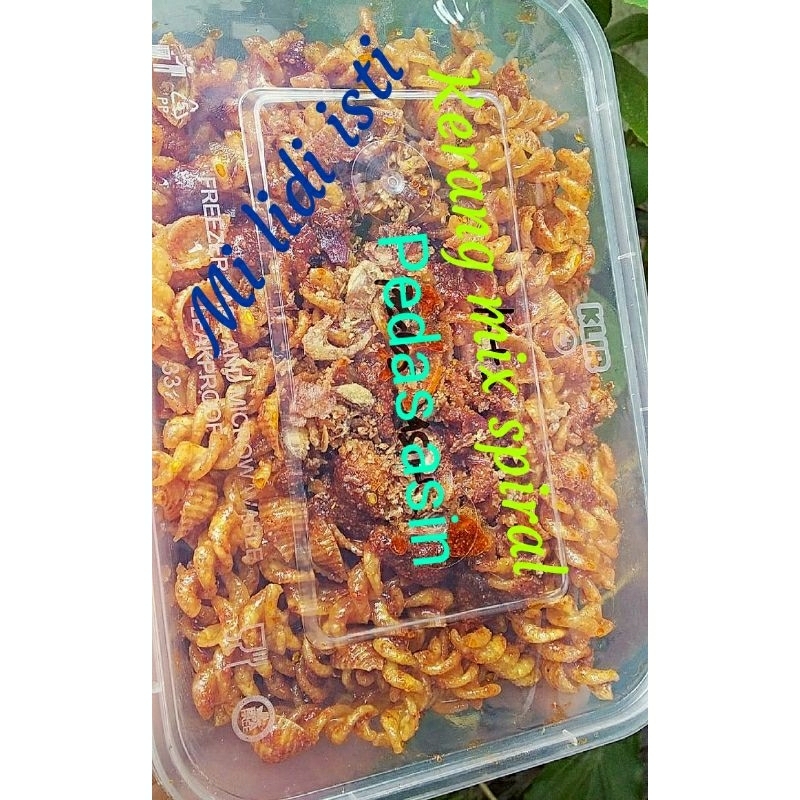 

Makaroni spiral mix kerang 200 gr makaroni pipa spiral kerang bumbu basah 200 gram