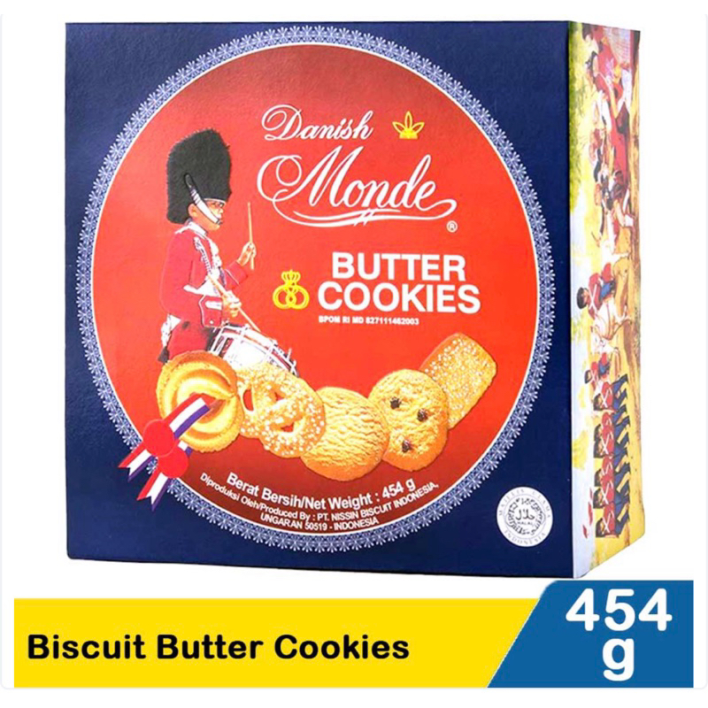 

Monde Butter Cookies 454g Special hari raya