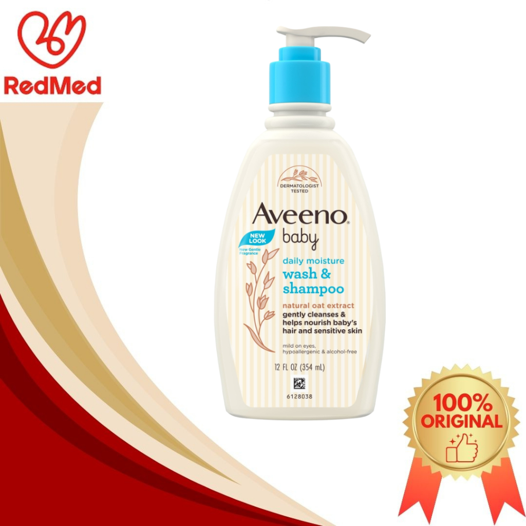 AVEENO BABY WASH & SHAMPOO 354ML