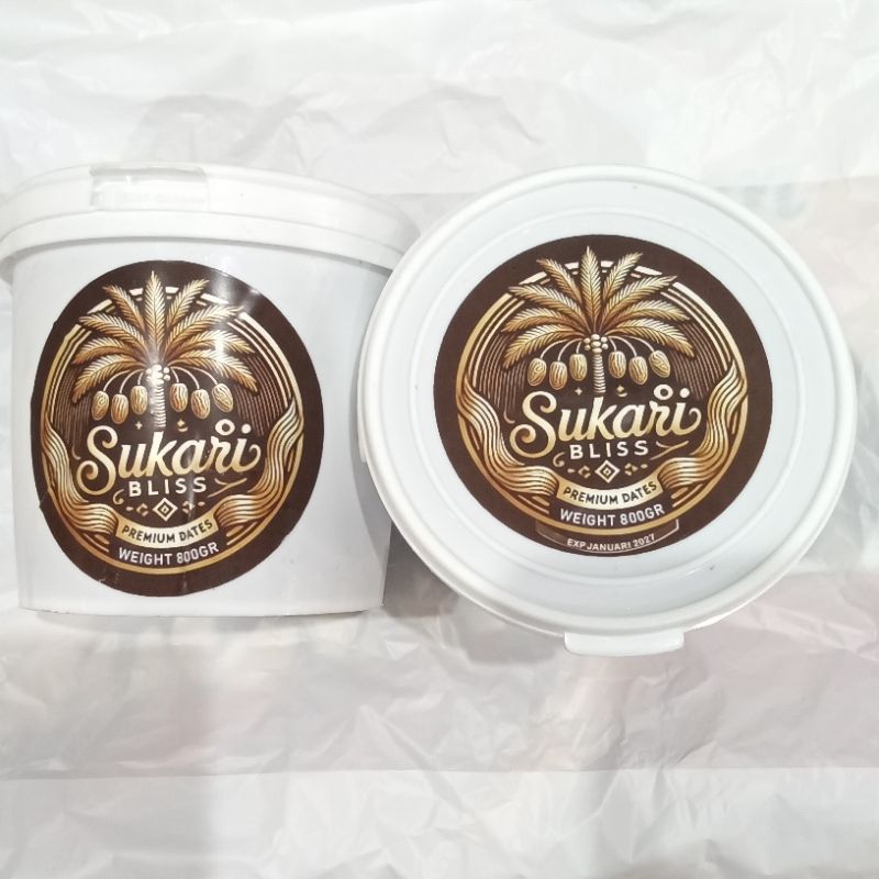 

Kurma sukari timba 800gr kurma timba sukari alqosim kurma ember