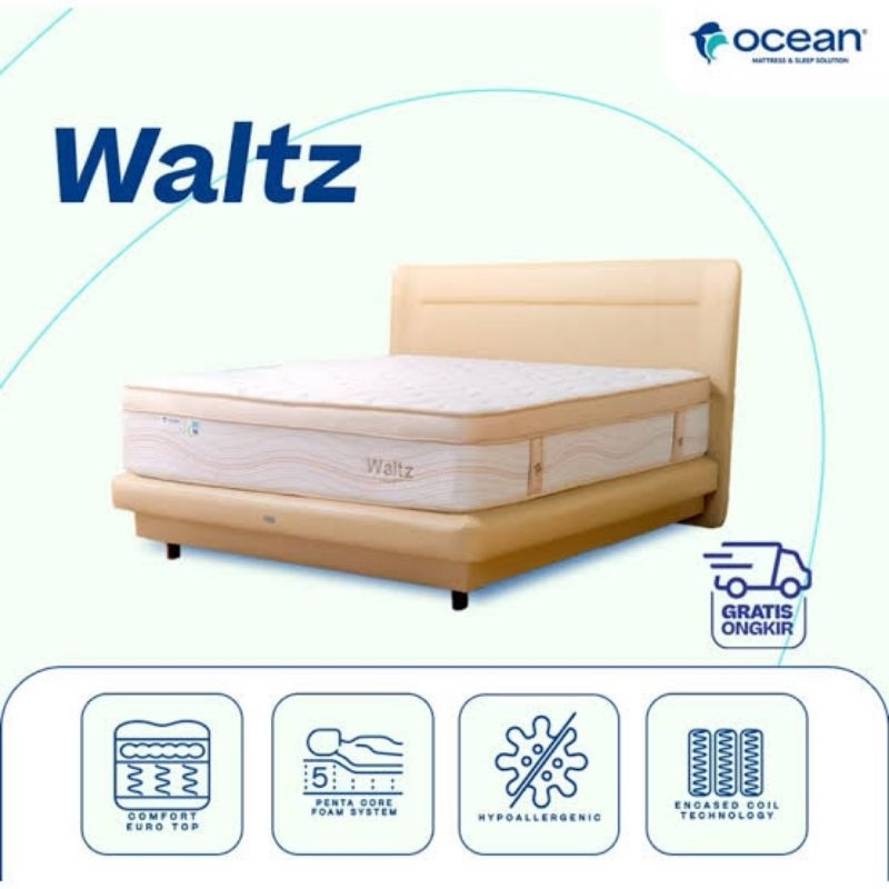 Kasur Springbed Ocean Waltz 180 x 200 / 160 x 200 / 120 x 200 / 100 x 200 cm