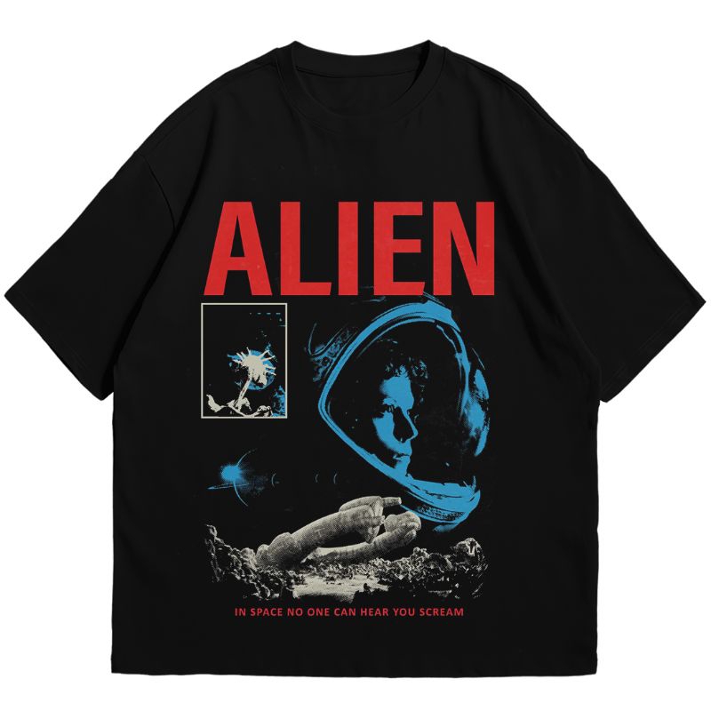 KAOS FILM ALIEN 1979 | T-SHIRT VINTAGE FILM ALIEN | COTTON PREMIUM