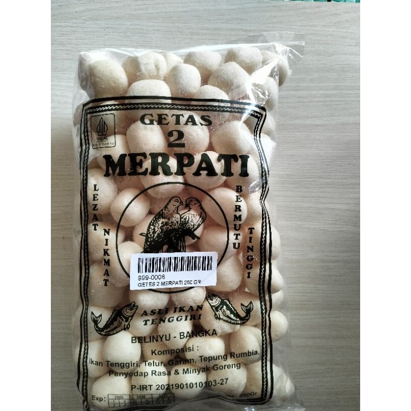 

Getes / Kretek Cap merpati khas Bangka Belinyu (250gr)