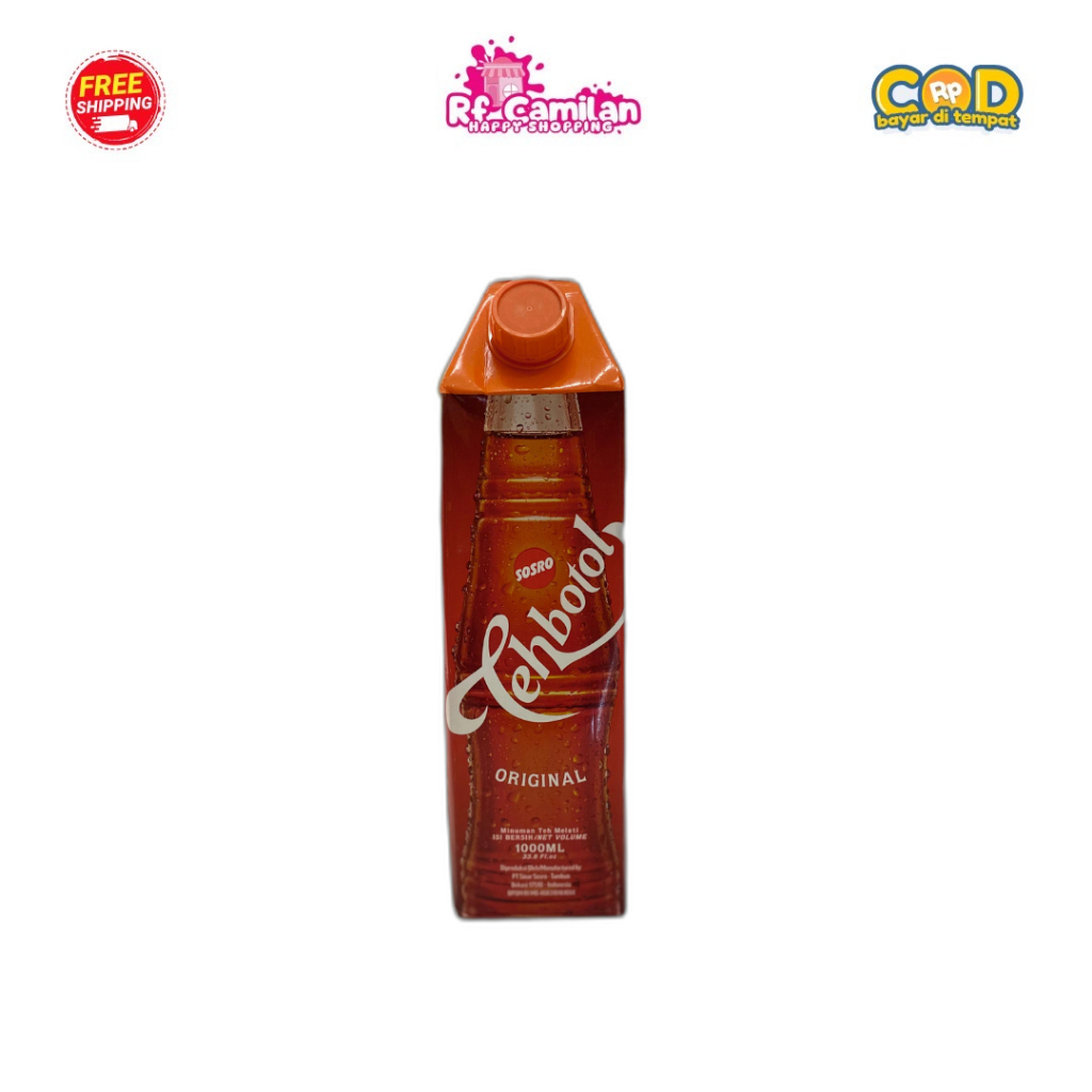 

[RF_Camilan] Minuman Teh Botol Original Sosro 1L /1000ml