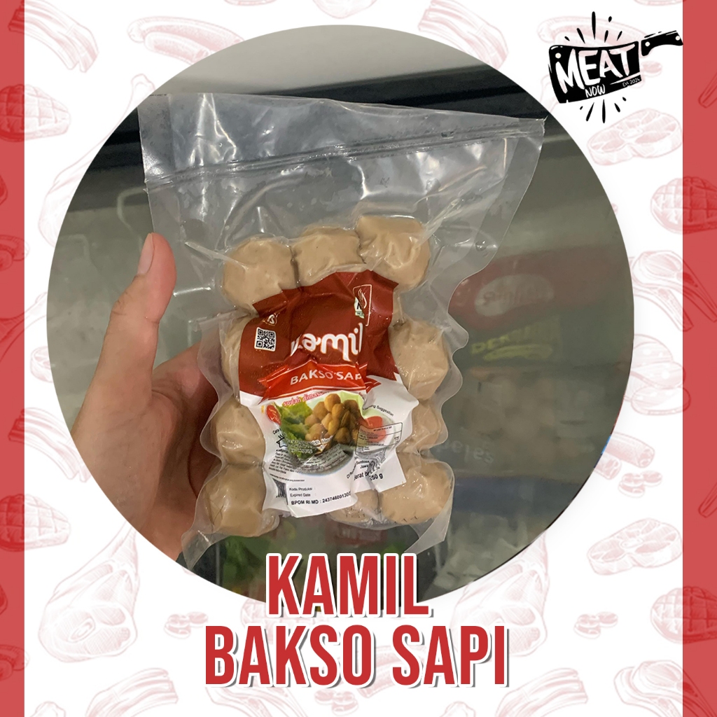 

Bakso Daging Sapi Kamil 250 gr