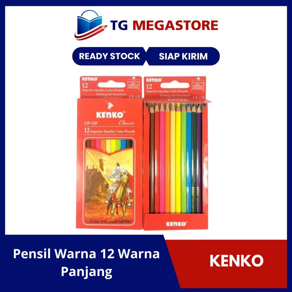 

Pensil Warna Kenko 12 Warna Panjang
