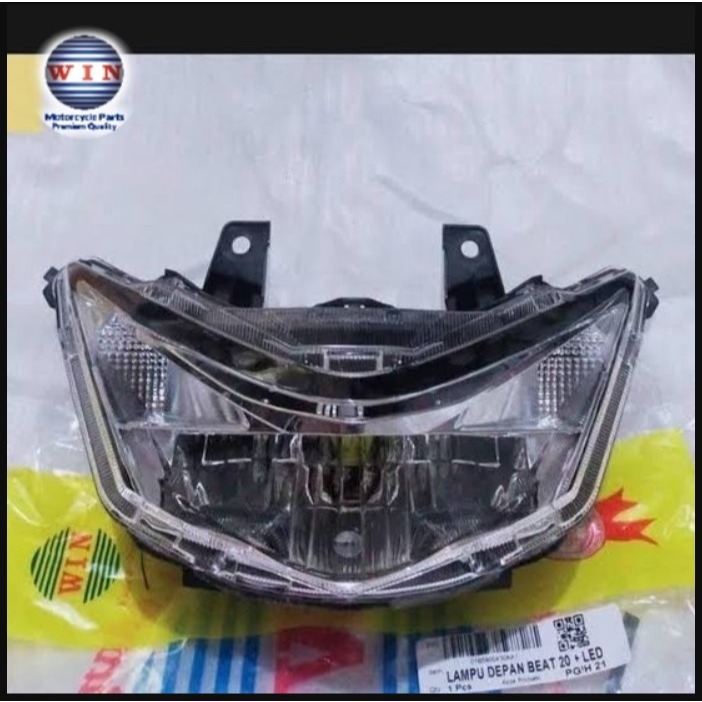 LAMPU DEPAN BEAT 2020 + LED