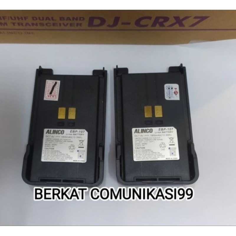 BATTERAY HT ALINCO DJ-CRX7/CRX6 ORIGINAL ALINCO DJ-CRX7/DJ-CRX6 BERKUALITAS