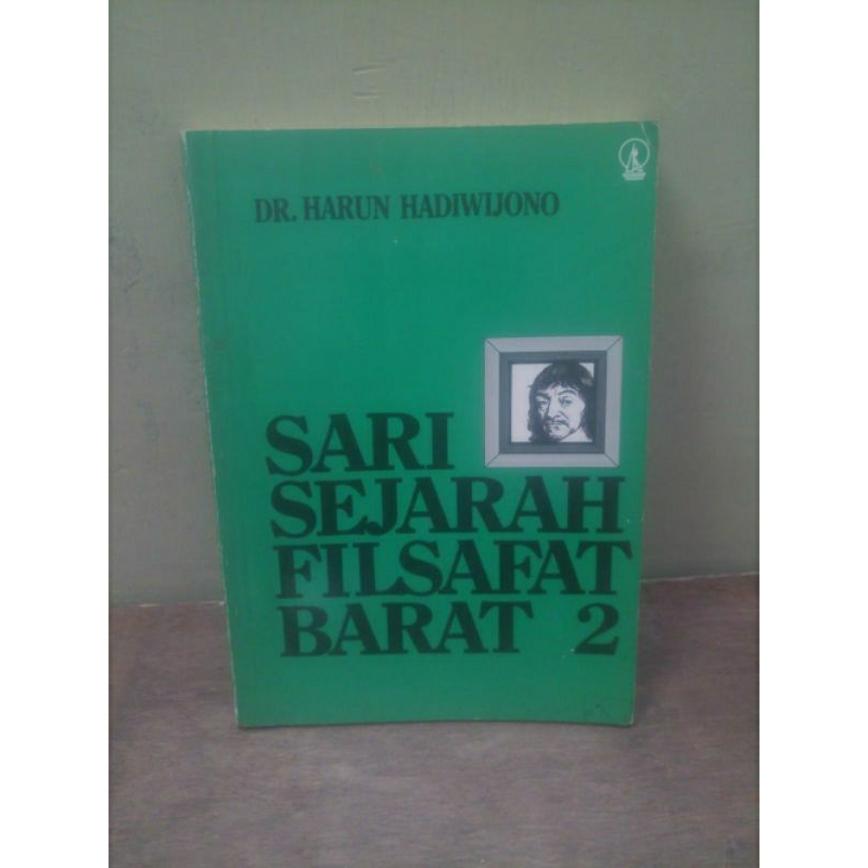 SARI SEJARAH FILSAFAT BARAT 2 penulis DR. HARUN HADIWIJONO