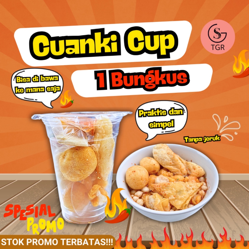 

CUANKI INSTAN KEMASAN CUP ISI 1 - KEMASAN PRAKTIS