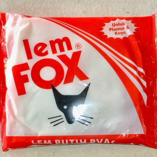 

LEM FOX PUTIH PVAc 400 GRAM | FOX PVAc | FOX | LEM KAYU