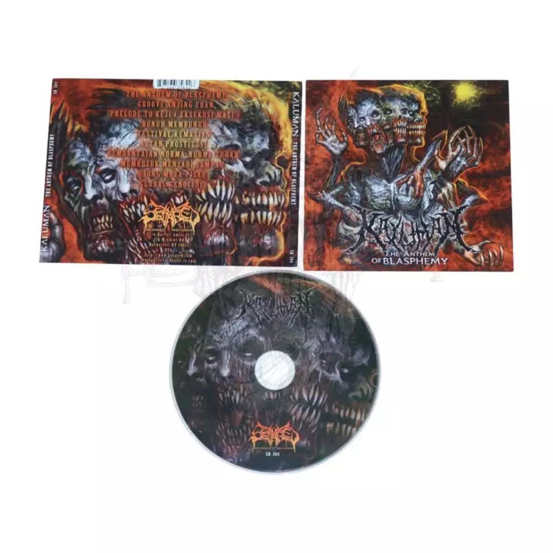 KALUMAN the anthem of blashphemy - CD IMPORT ORIGINAL released By sevared records