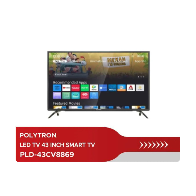 LED – POLYTRON – 43CV8869 (SMART TV) – KHUSUS AREA SALATIGA