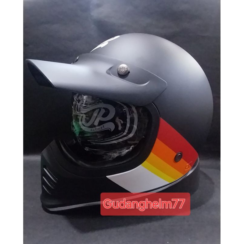 HELM JPX SIGNATURE motif | HELM JPX CAKIL | HELM CAKIL