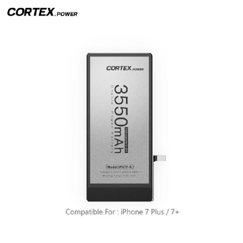 Baterai iPhone 7Plus , 7+ , 7P Original Double Power IC High Capacity Batrai Battery Original , Cort