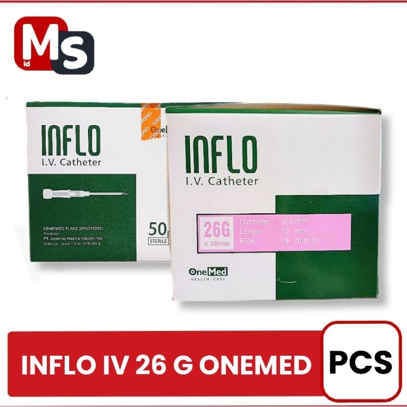 Onemed Inflo Iv Catheter Abocath / Satuan M2