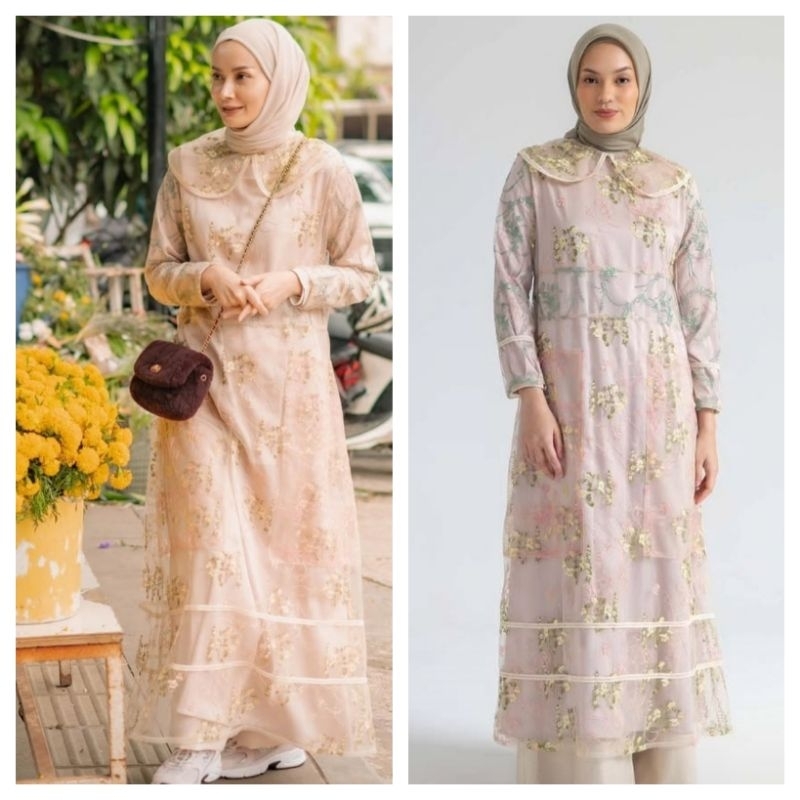 ZAHARA LONG DRESS RIA MIRANDA X IKYK