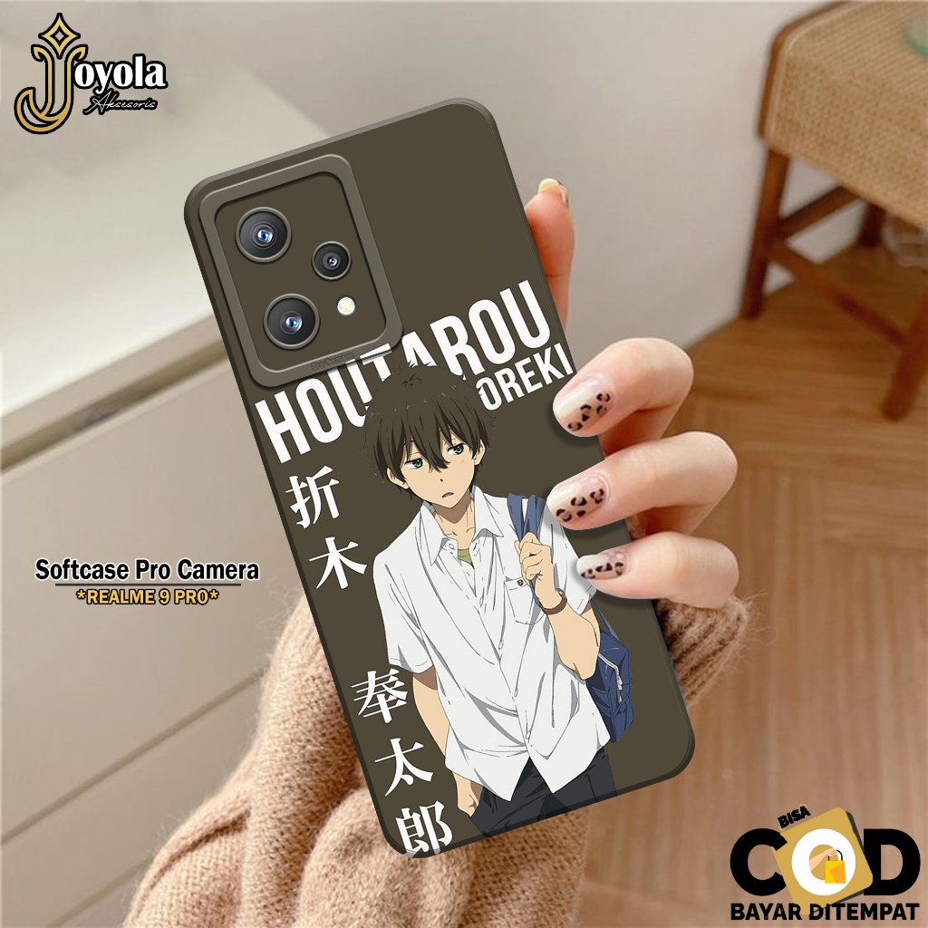 JOYOLA Case REALME 9 PRO - Fashion Case Anime - Softcase REALME 9 PRO - Pro Camera - Casing REALME 9