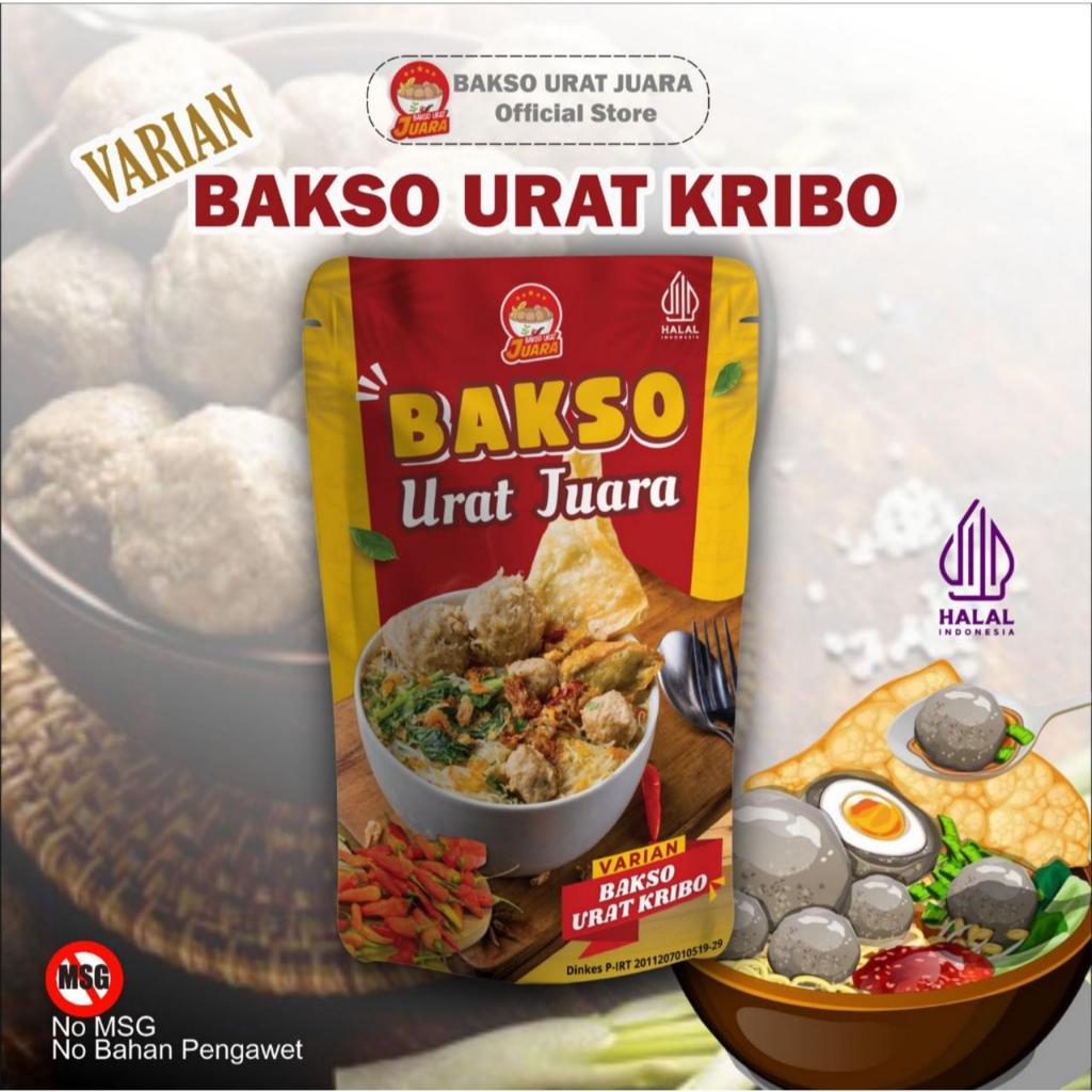 

BAKSO URAT JUARA VARIAN URAT KRIBO