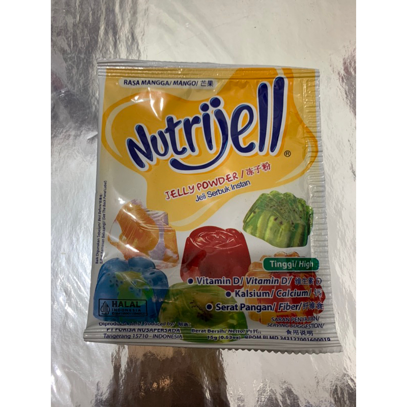 

NUTRIJEL NUTRIJELL AGAR AGAR RASA MANGGA 15 GR - 1 SACHET
