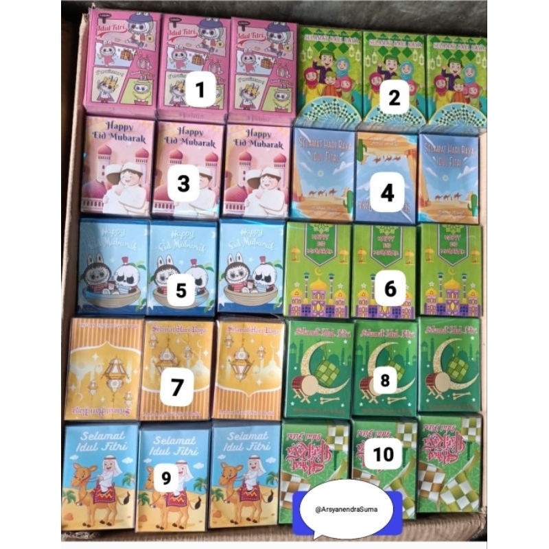 

Amplop Lebaran Isi 50 pcs Murah