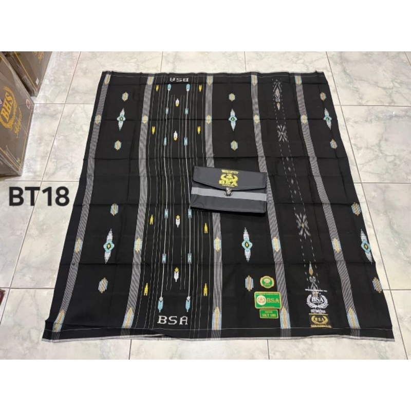 SARUNG BSA TIPE SKT BAHAN MESRES ORIGINAL PABRIK LENGKAP TAS