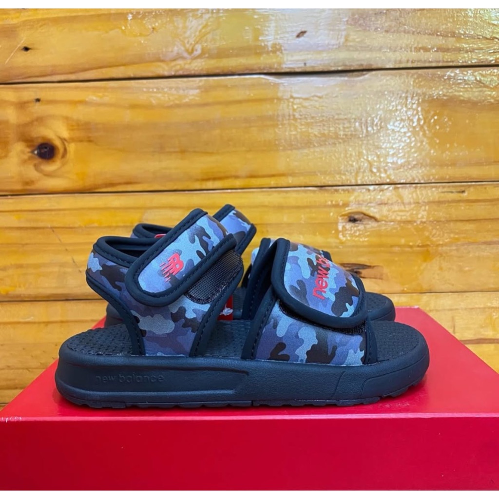 SEPATU SANDAL NB ANAK LAKI-LAKI NB KIDS SYA750E3 CAMO SENDAL ORIGINAL COD VELCRO