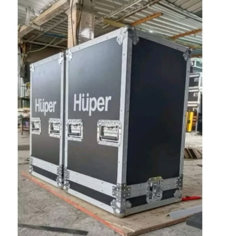 Hardcase Case Fligtcase Speaker Aktif Huper AK15A Ha 400 15 in Sepasang Dobel Handle