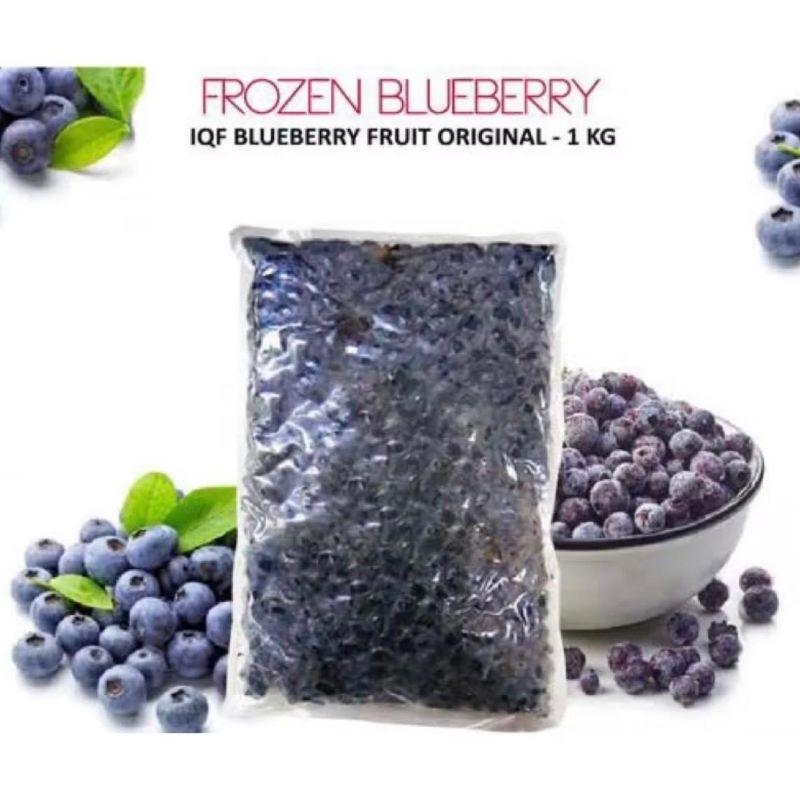 

(IMPORTED) frozen fruit blueberries buah blueberry beku