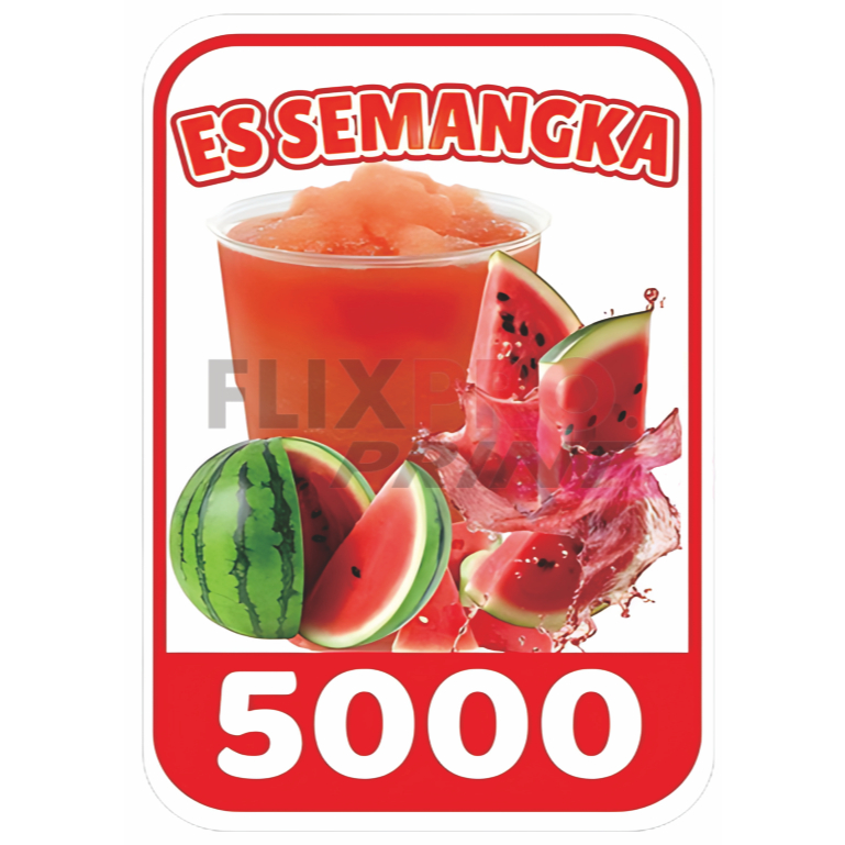 

STIKER ES SEMANGKA (STIKER ANTI AIR)