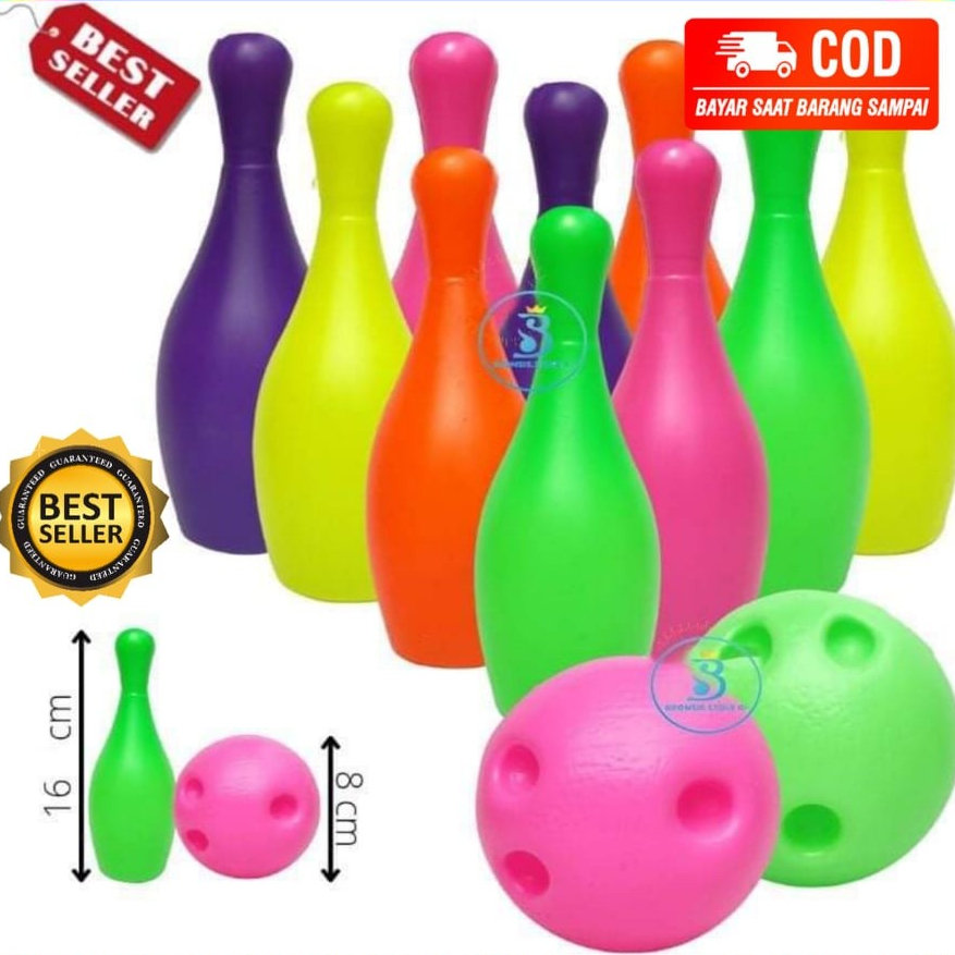 MAINAN ANAK BOLA BOWLING / BOLA BOWLING SET / BOLA BOLING PROMO TERMURAH COD