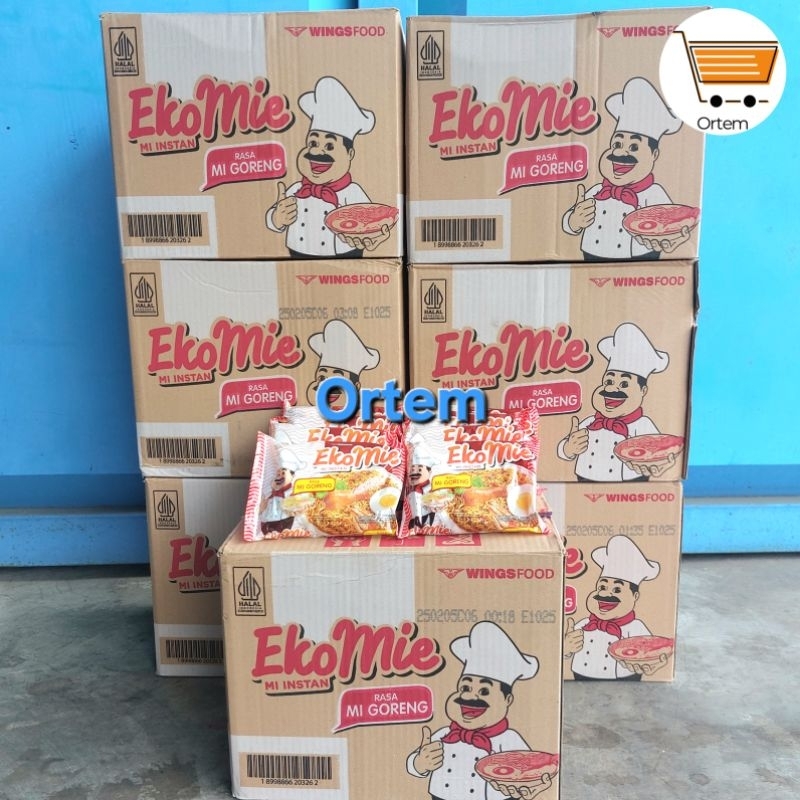 

EKOMIE 1 DUS | GORENG | ISI 6 BAG | ISI 12 RENTENG