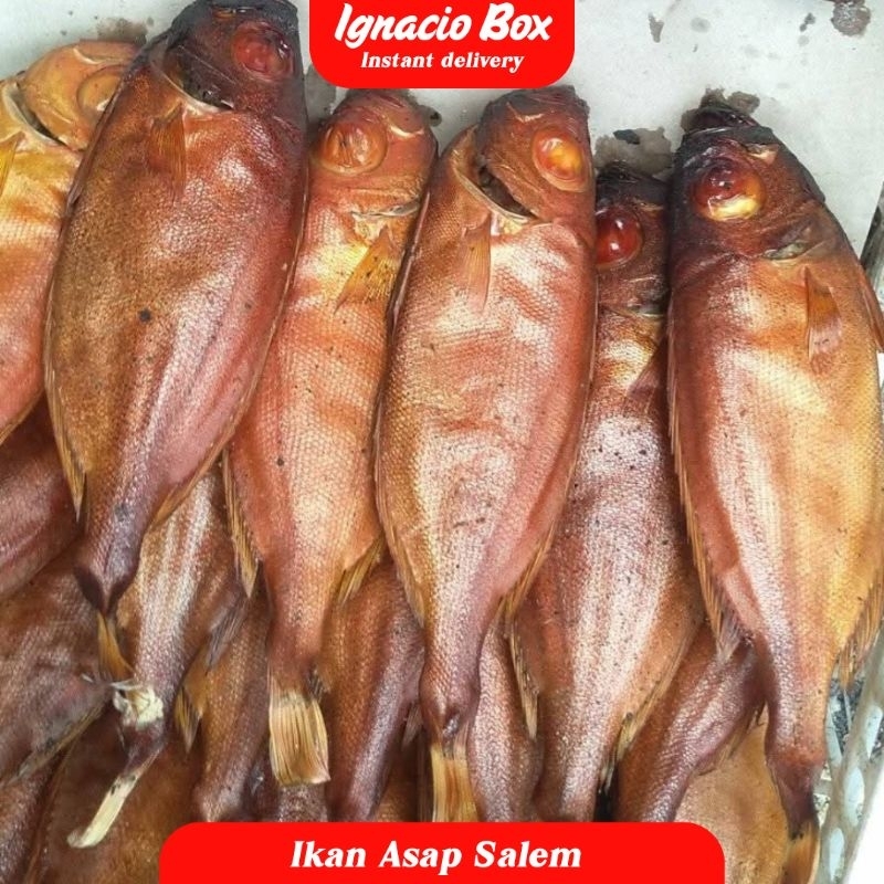 

IKAN ASAP SALEM [ ±250Gr ] isi 1 Pcs/Biji