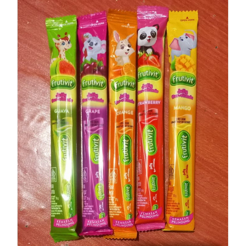 

Frutivit Jelly Bervitamin 1 Picis Isi @20g