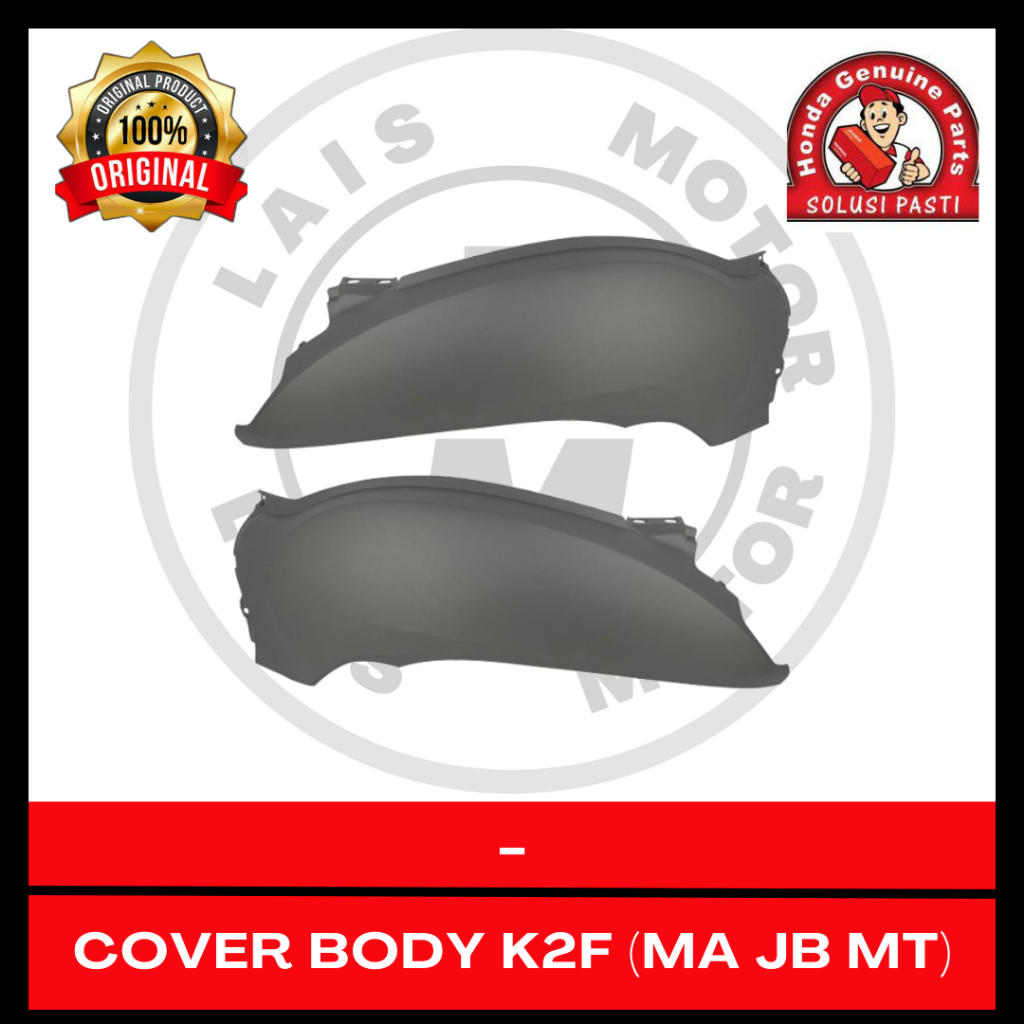 Cover Body (Coklat Doff) K2F Scoopy New 83500K2FN00MJB 83600K2FN00MJB Original AHM
