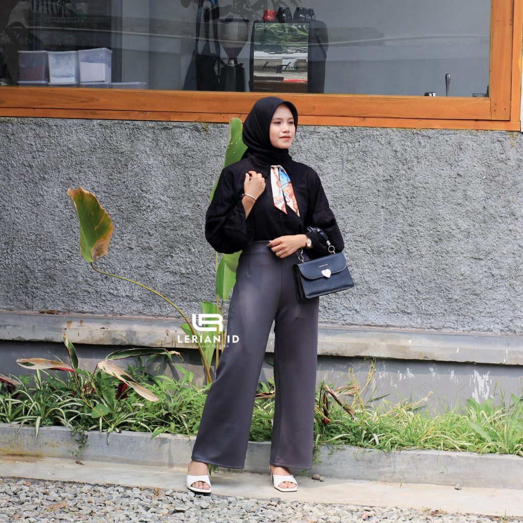 Celana Kulot Celana Panst  OOTD Scuba Premium All Size