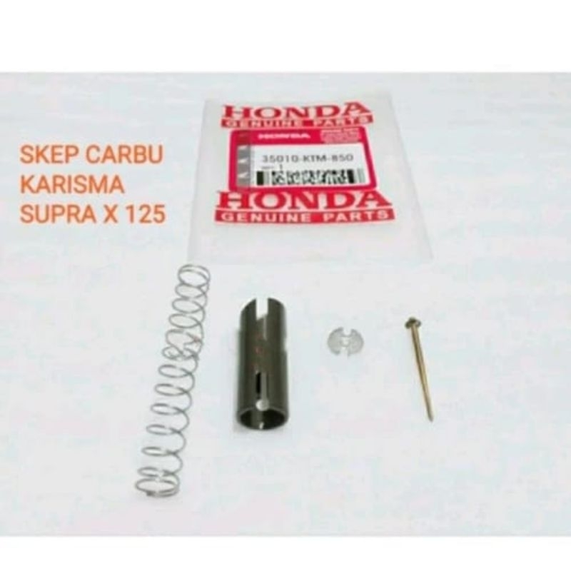 SKEP KARBU SET PER SKEP KARBULATOR PISTON KARISMA SUPRA X125 BEST ORI