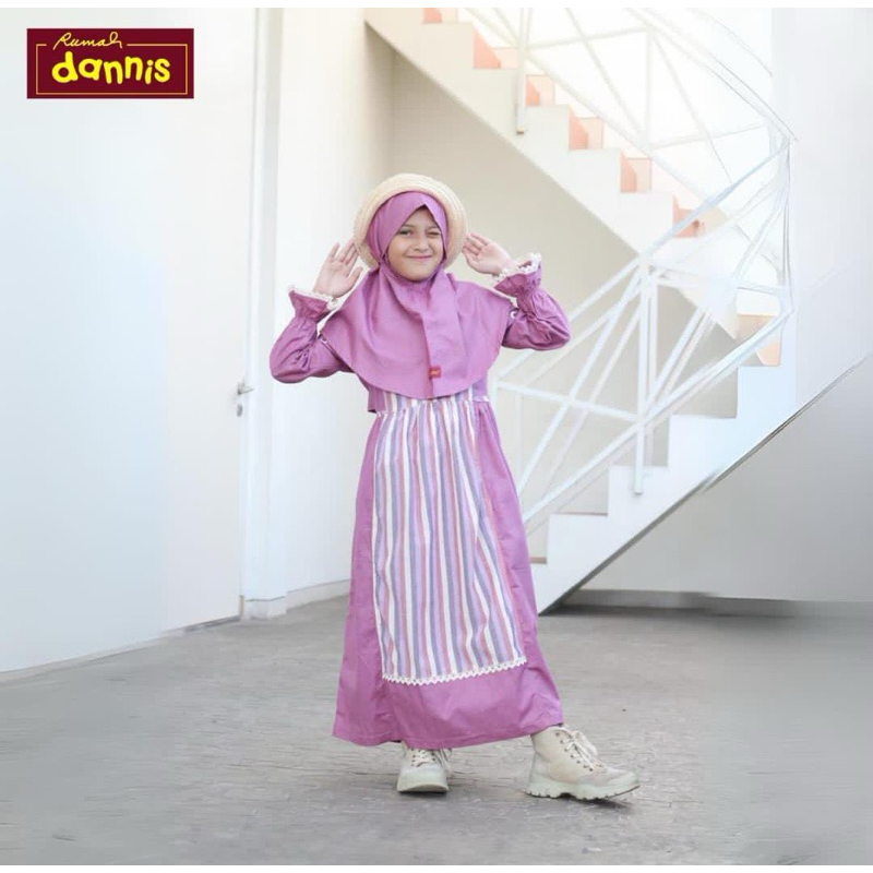 Gamis anak dannis japl1003/ gamis anak