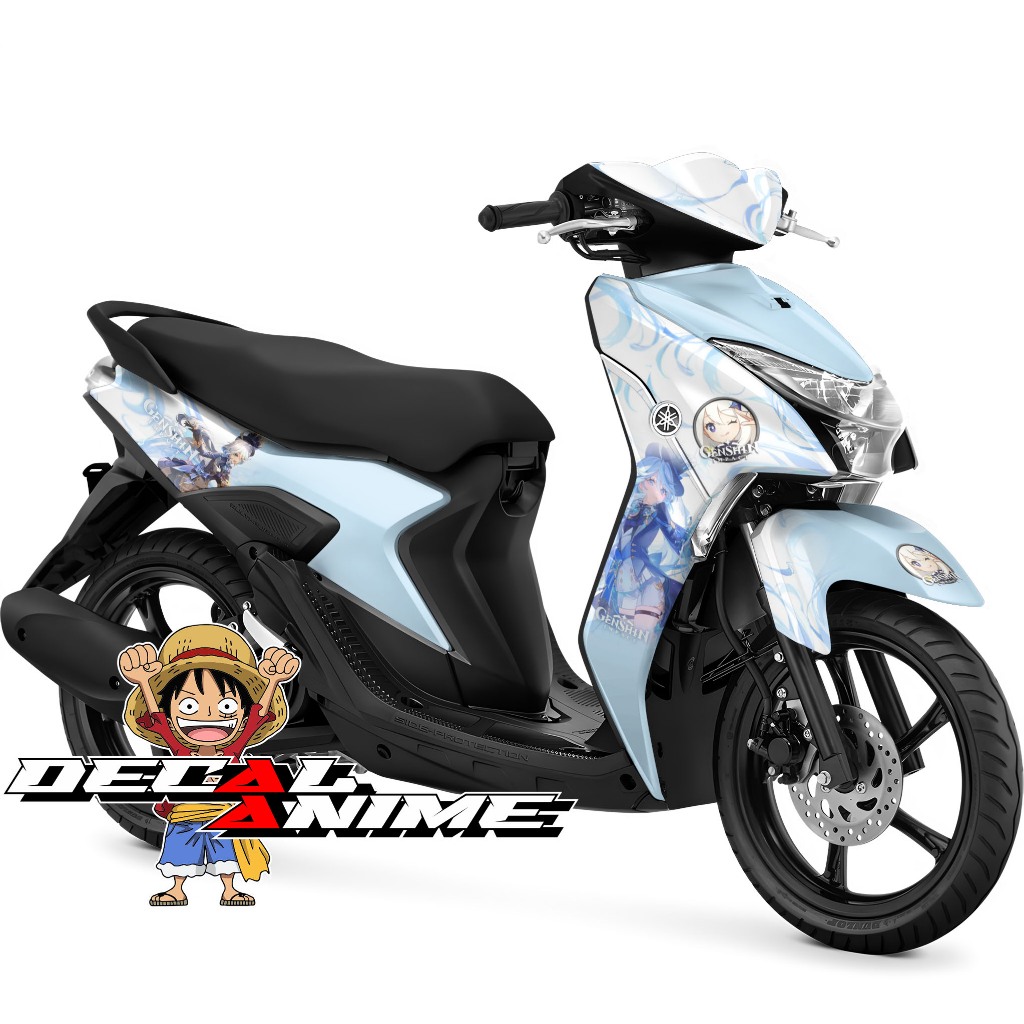 Decal Stiker Gear Full body Sticker Gear 125 Full Body motor Yamaha Decal Anime Genshin Impact
