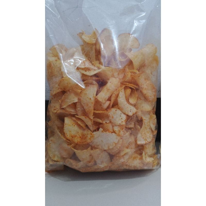 

Keripik singkong pedas manis