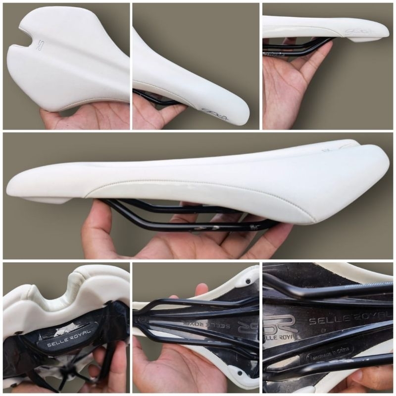 Sadel Selle royal seta bekas lecet pemakaian