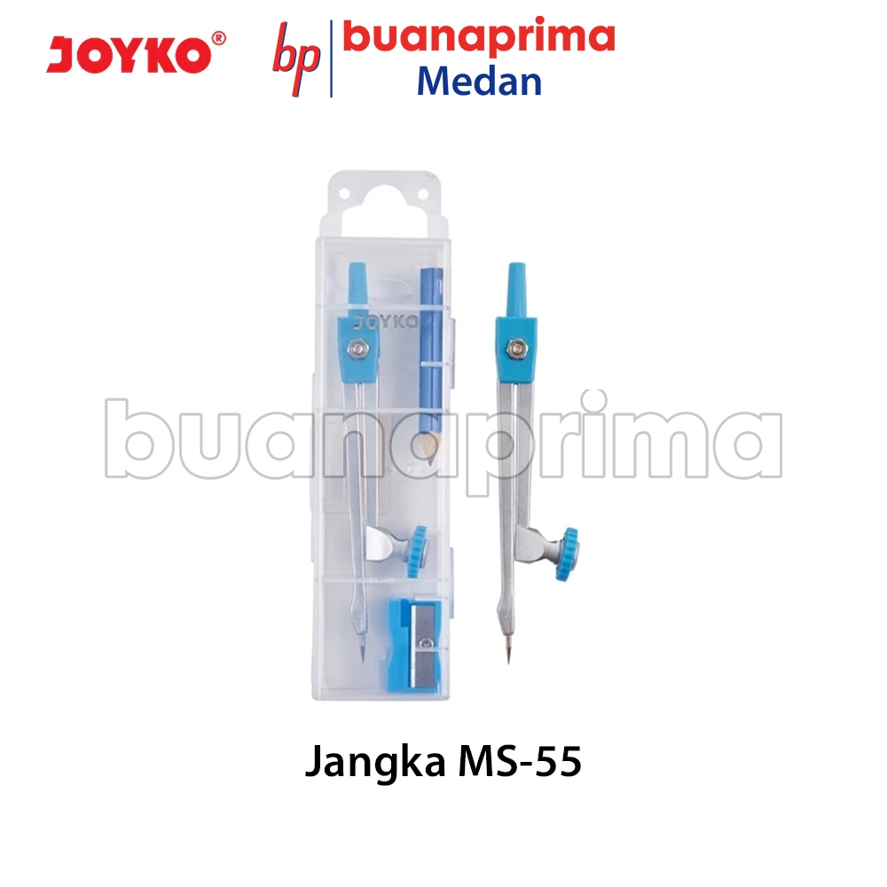 

Jangka Joyko Pakai Pensil MS-55 Math Set Matematika