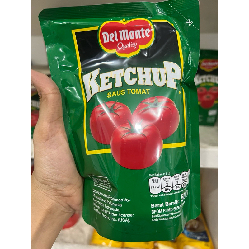 

Delmonte saos Tomat 500gram