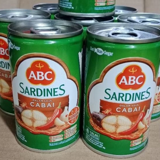 

SARDEN ABC CABAI 155GR IKAN SEGAR LEZAT